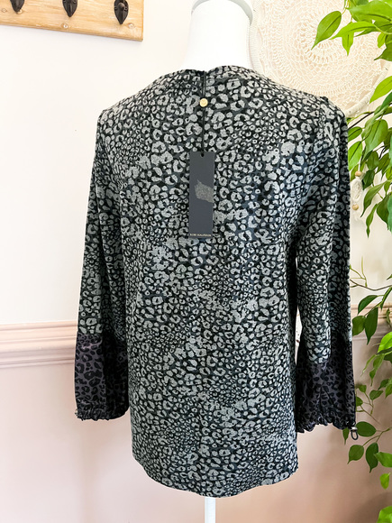 Kobi Halperin Natalia Printed Top NWT Size Small - Picture 6 of 9